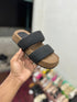 Casual Double Strap Sliders